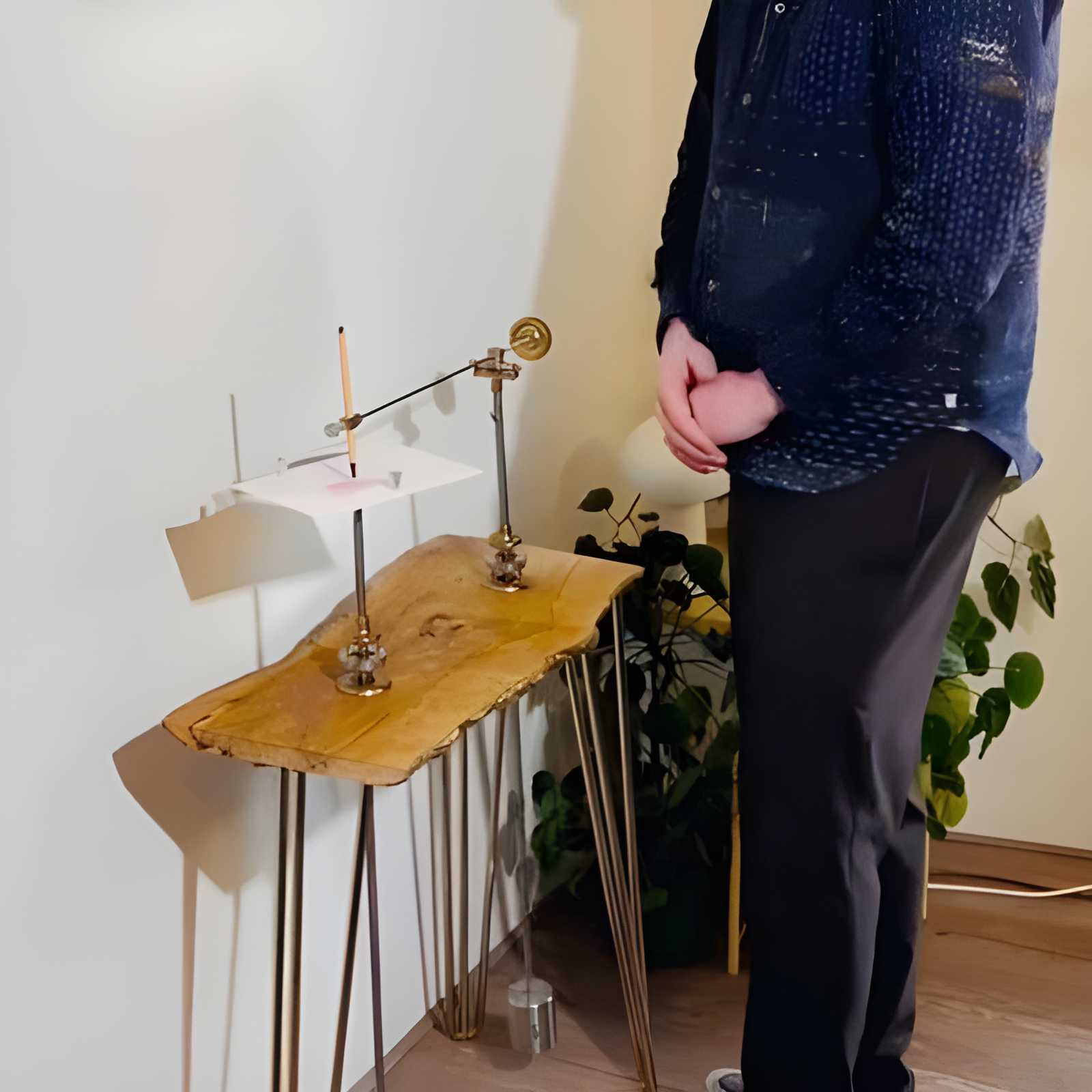 The Drawing Machine That Doubles as Furniture, Apparently